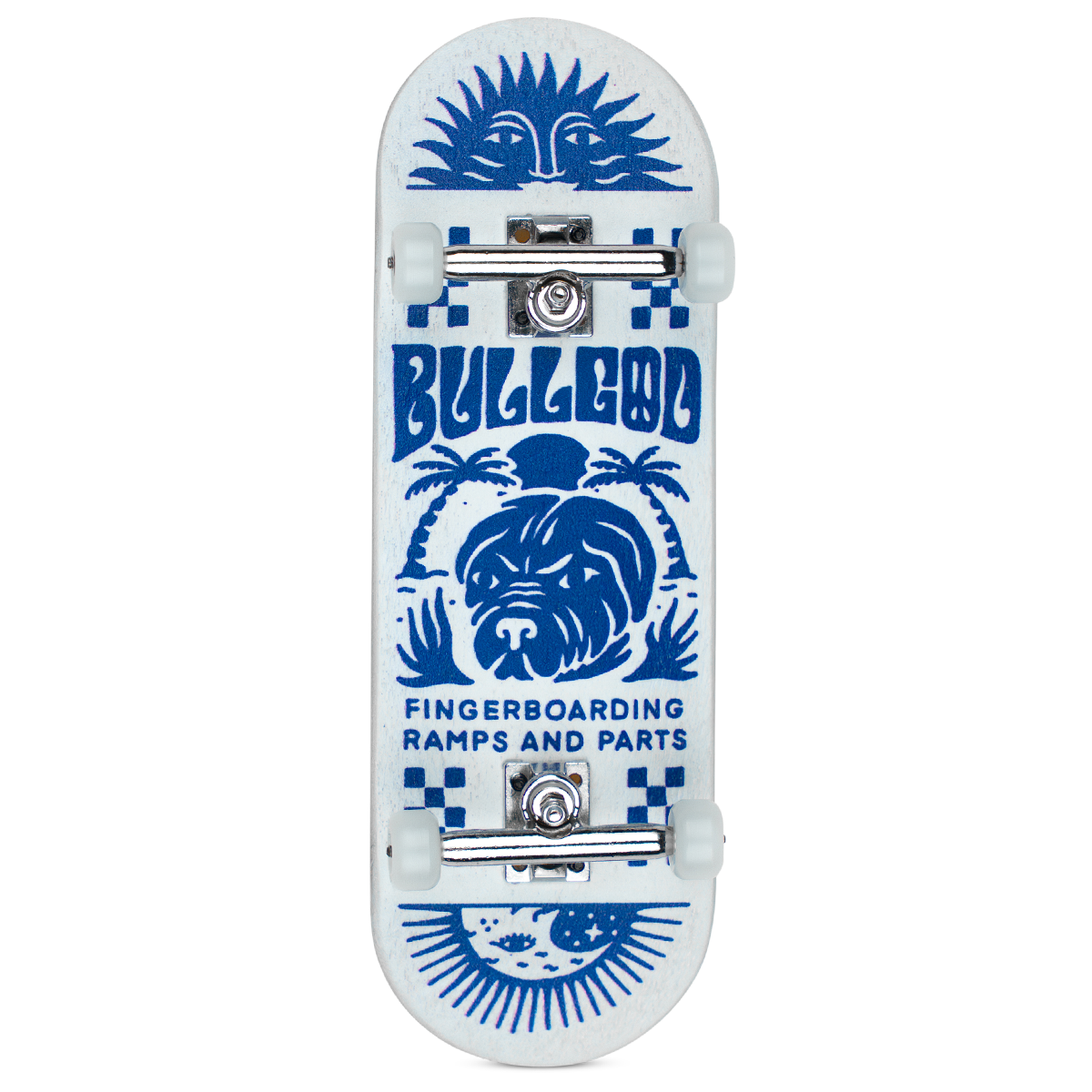 BullGod Premium Fingerboard Complete - Waimea Blue