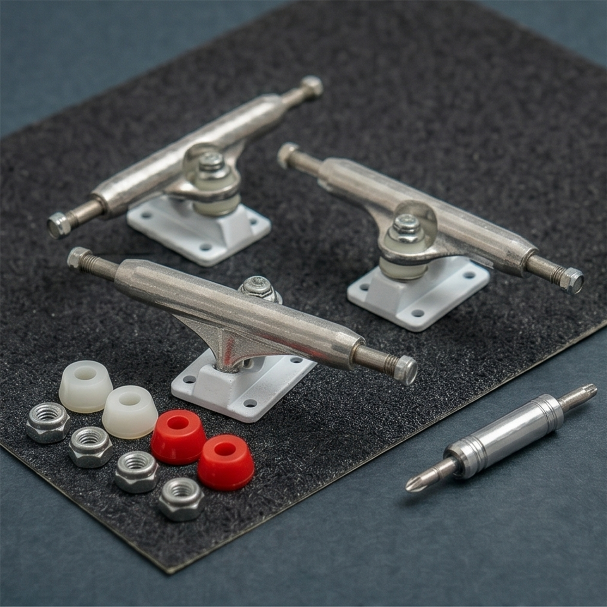 Dynamic Fingerboard Dual Bearing Trucks - 34mm