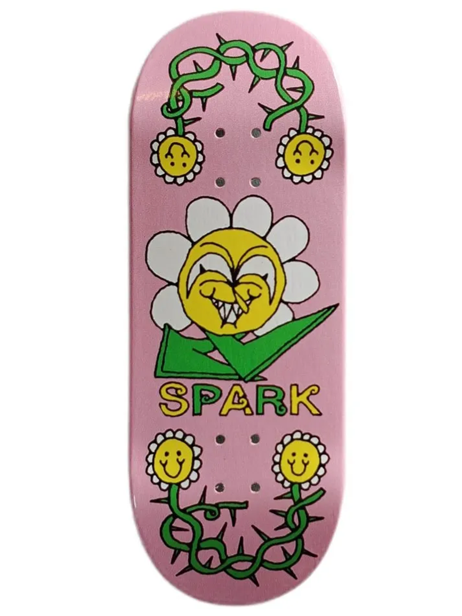 Spark Fingerboard Deck - Flower