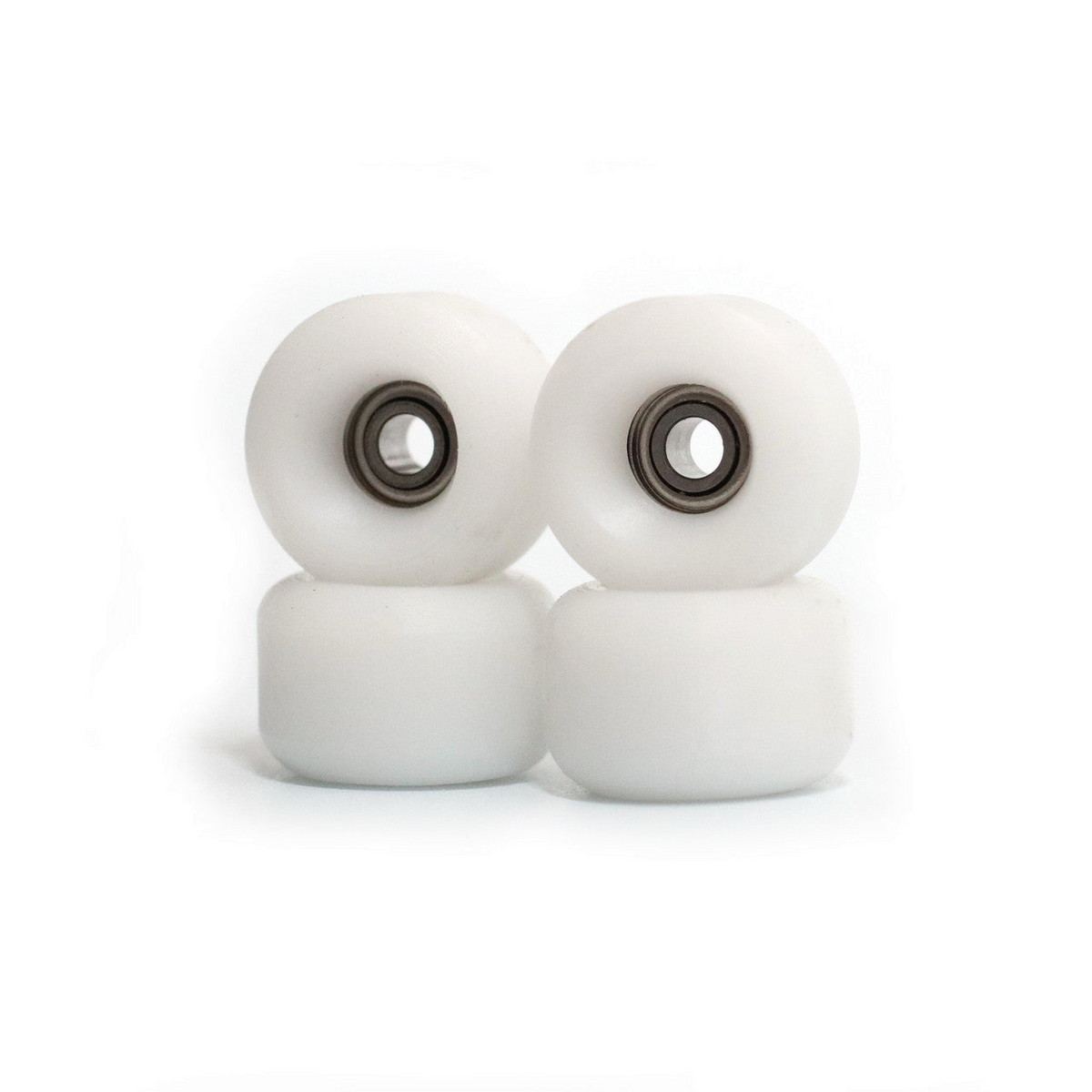 Blistered x Flatface G4 72D Ultra Fingerboard Wheels - White