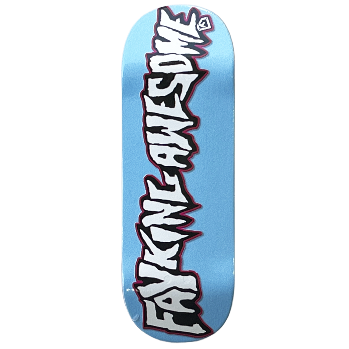 Faymus x DK Fingerboard Deck - Fayking Awesome Baby Blue
