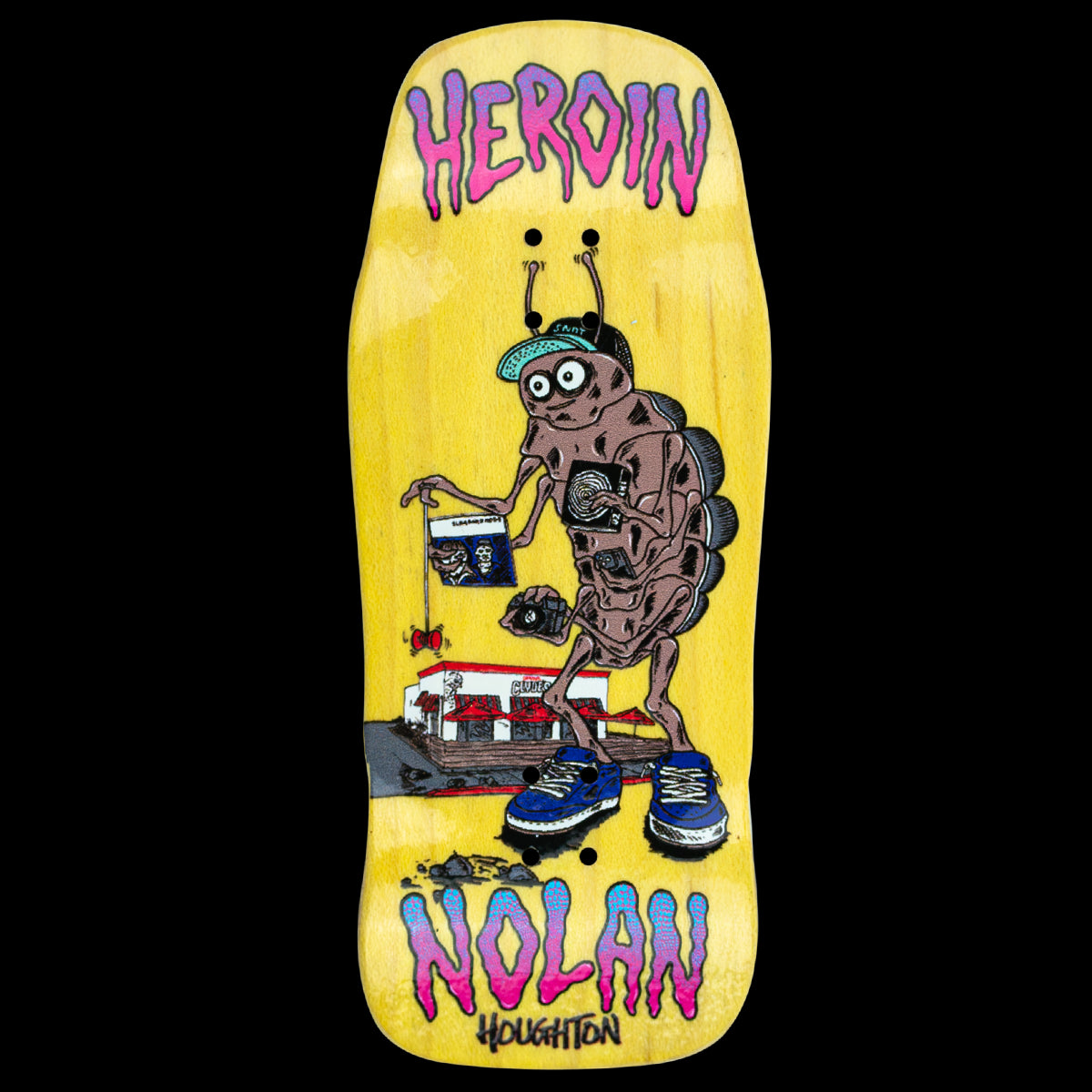 Maple Lab Fingerboard Deck - Nolan Bug