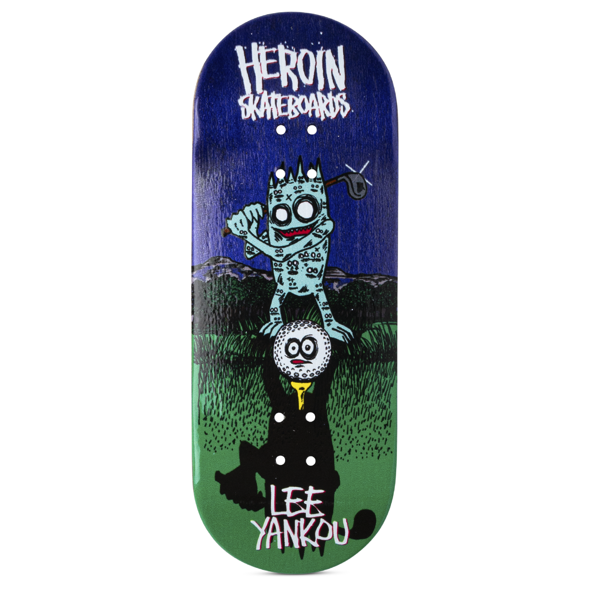 Maple Lab Fingerboard Deck - Lee Yankou Golf Imp