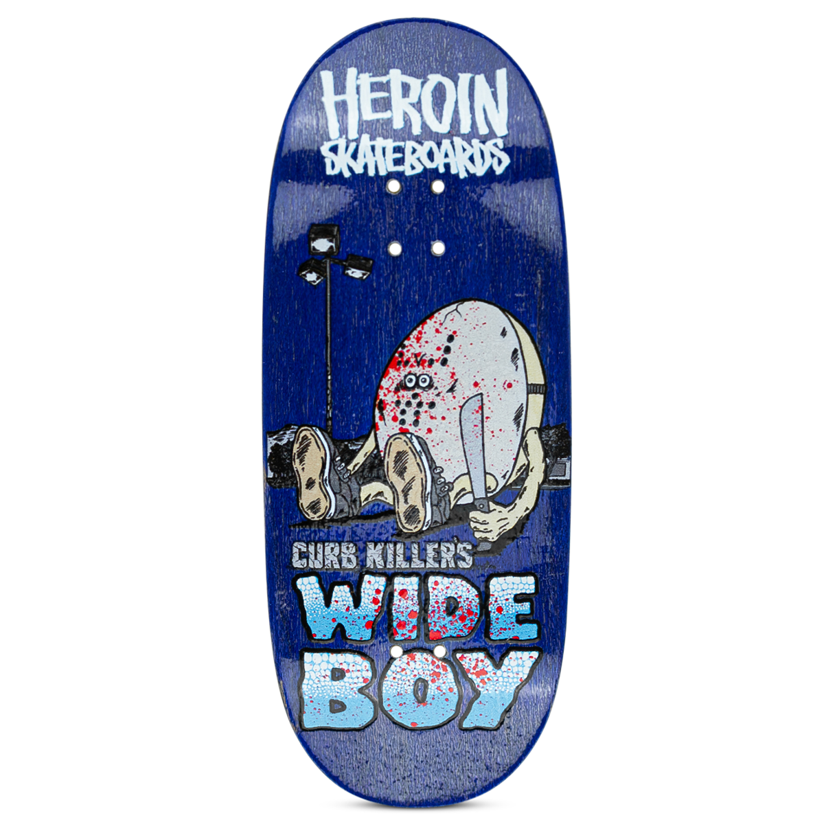 Maple Lab Fingerboard Deck - Curb Killer Wideboy