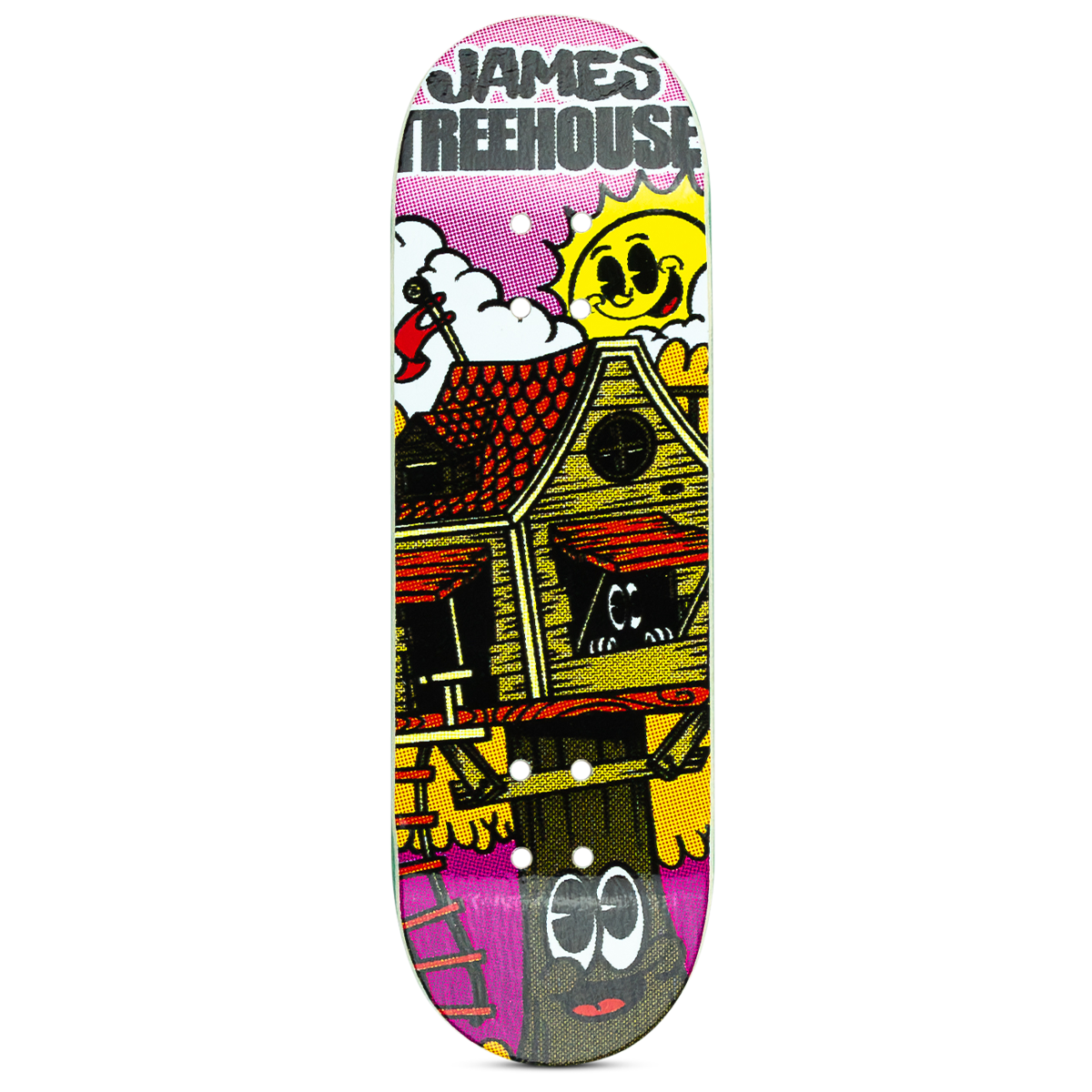 Chems Fingerboard Deck - James Treehouse Ocho Pro Model