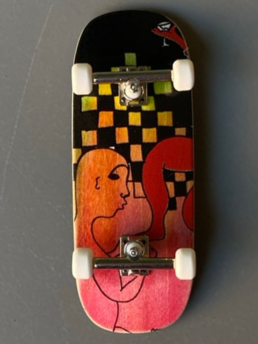 DK Fingerboard Complete - Wine Rasta