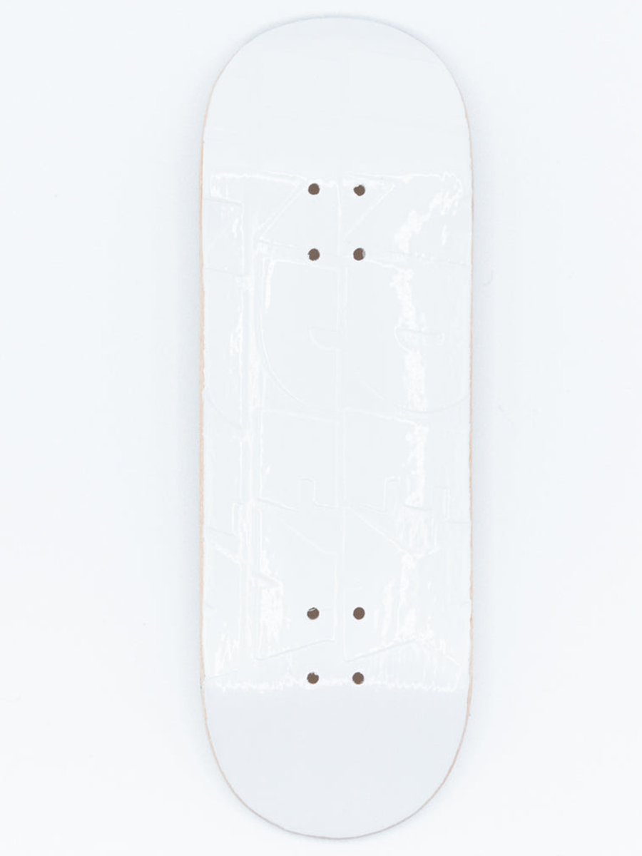Index Fingerboard Deck - Stacked Logo w/ Raised Ink