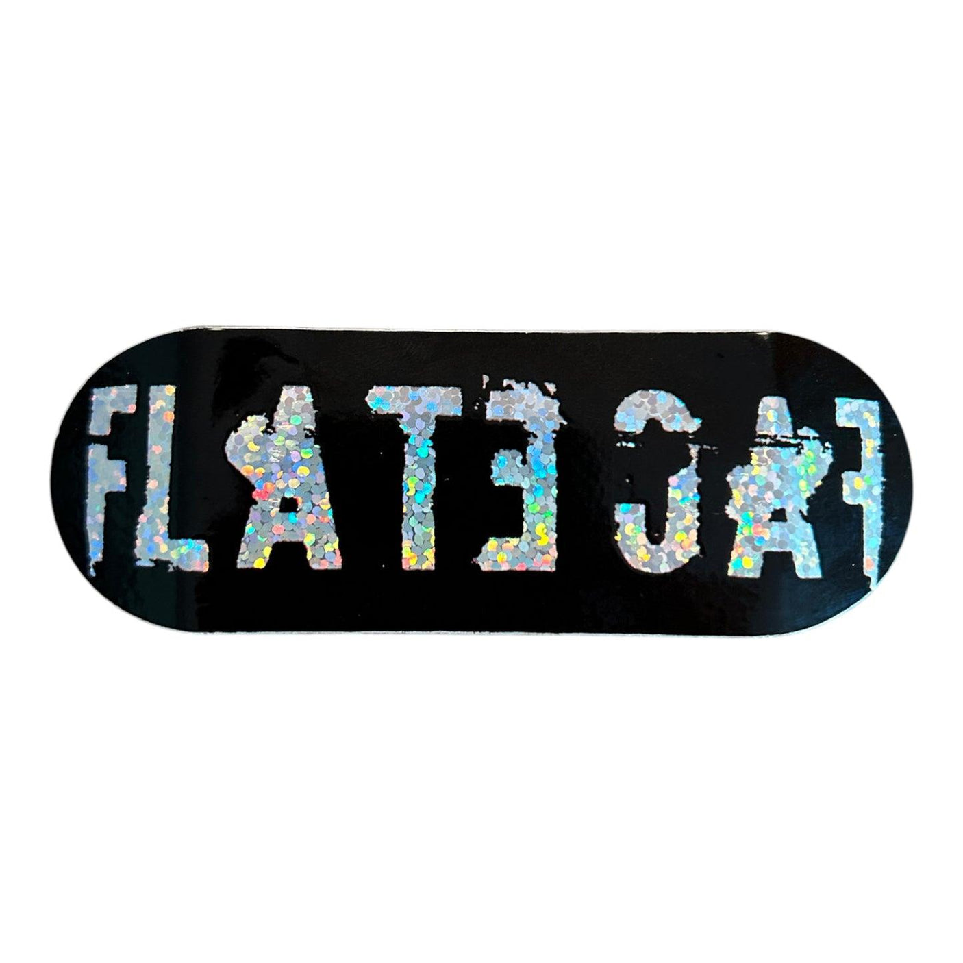 FlatFace G4 Fingerboard Deck - Stencil 2005 Real Wear Metallic Flake