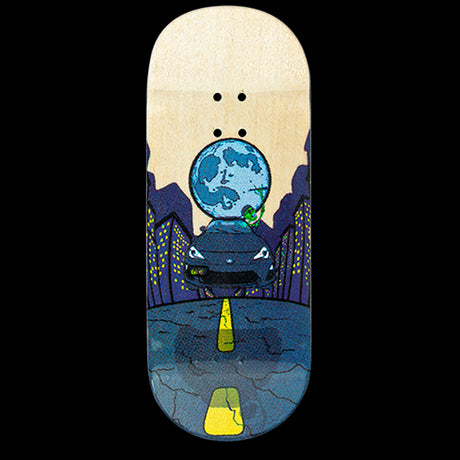 Kalye Fingerboard Deck - Road Trip G
