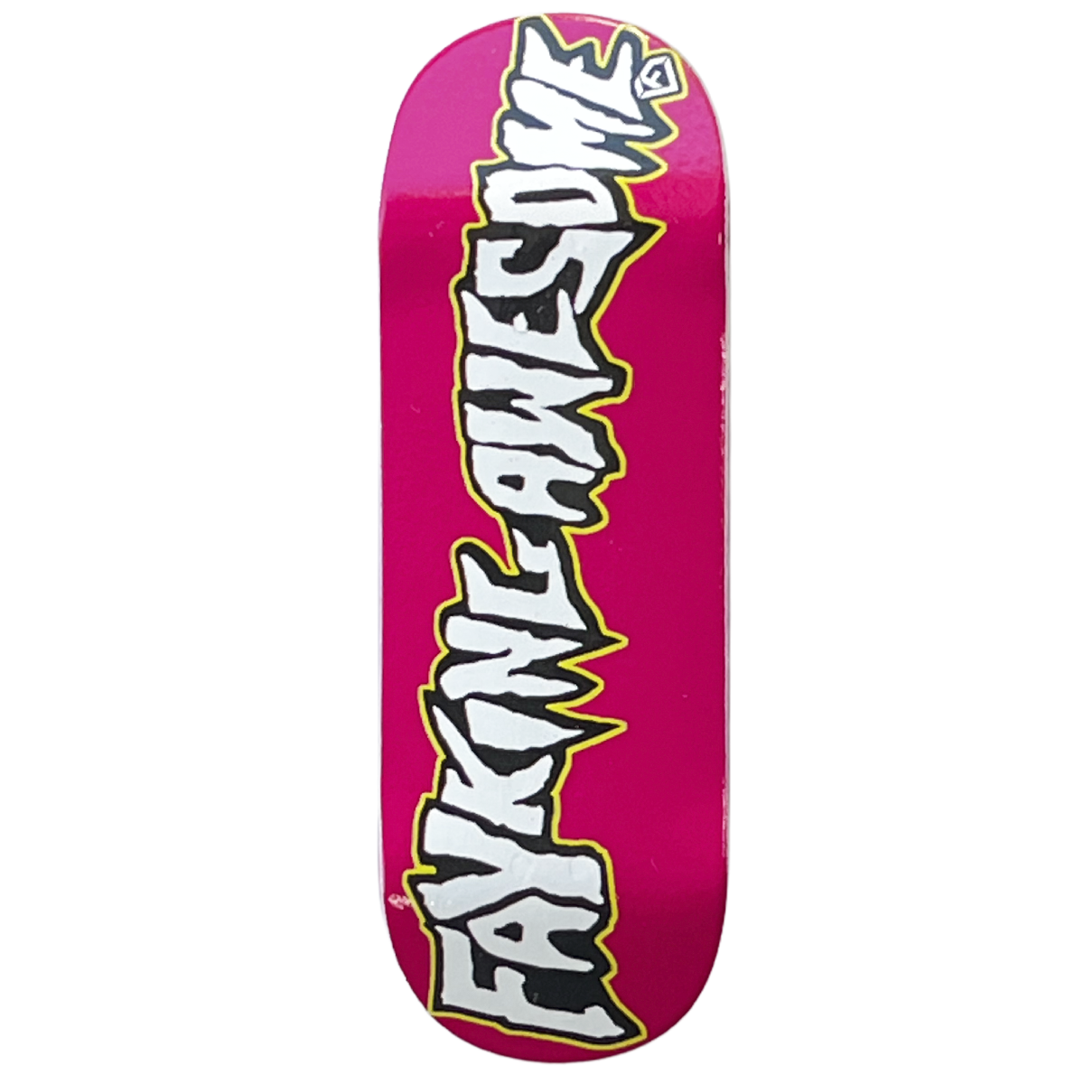 Faymus x DK Fingerboard Deck - Fayking Awesome Red