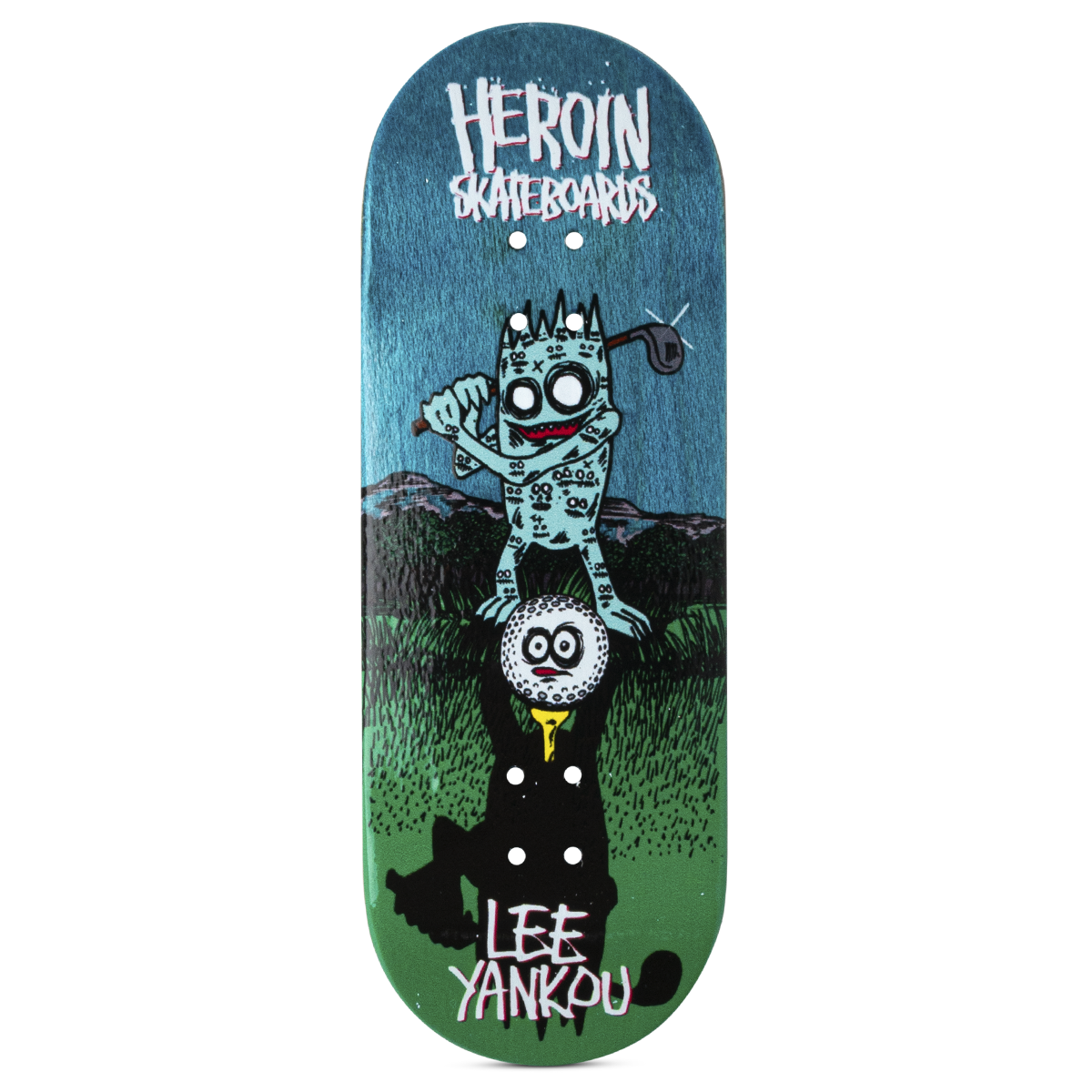 Maple Lab Fingerboard Deck - Lee Yankou Golf Imp