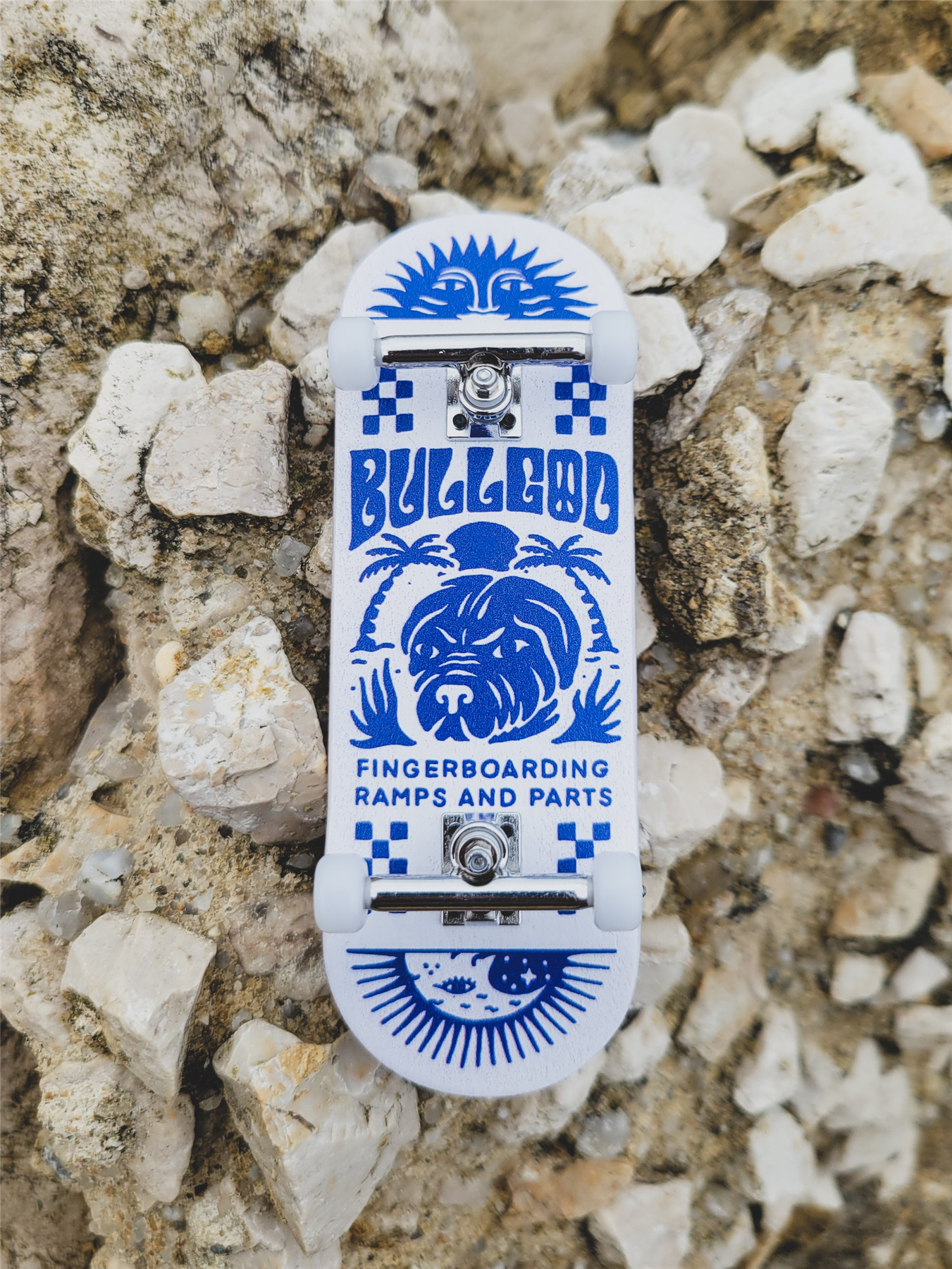 BullGod Premium Fingerboard Complete - Waimea Blue