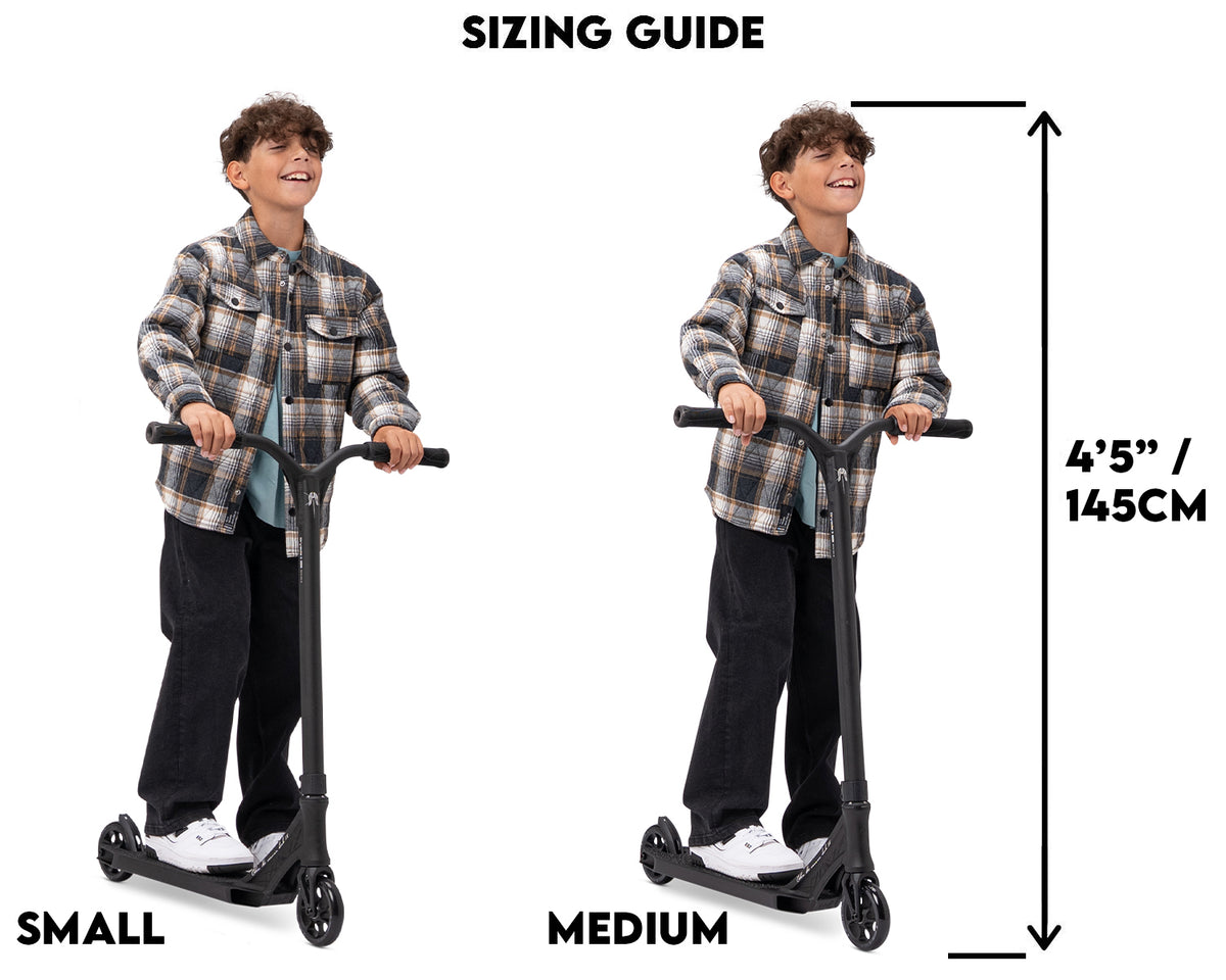 Sizing Guide for Patinete Ético Erawan V2 Pro