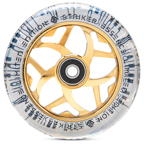 color:Clear and Gold