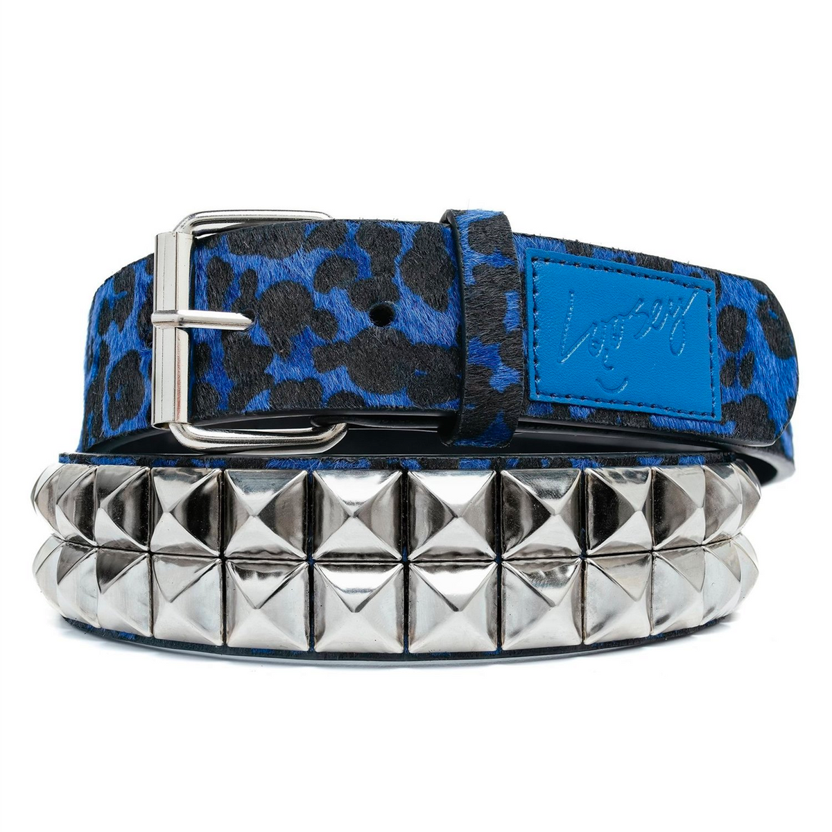 Loosey Blue Studded Cheetah Belt – The Vault Pro Scooters