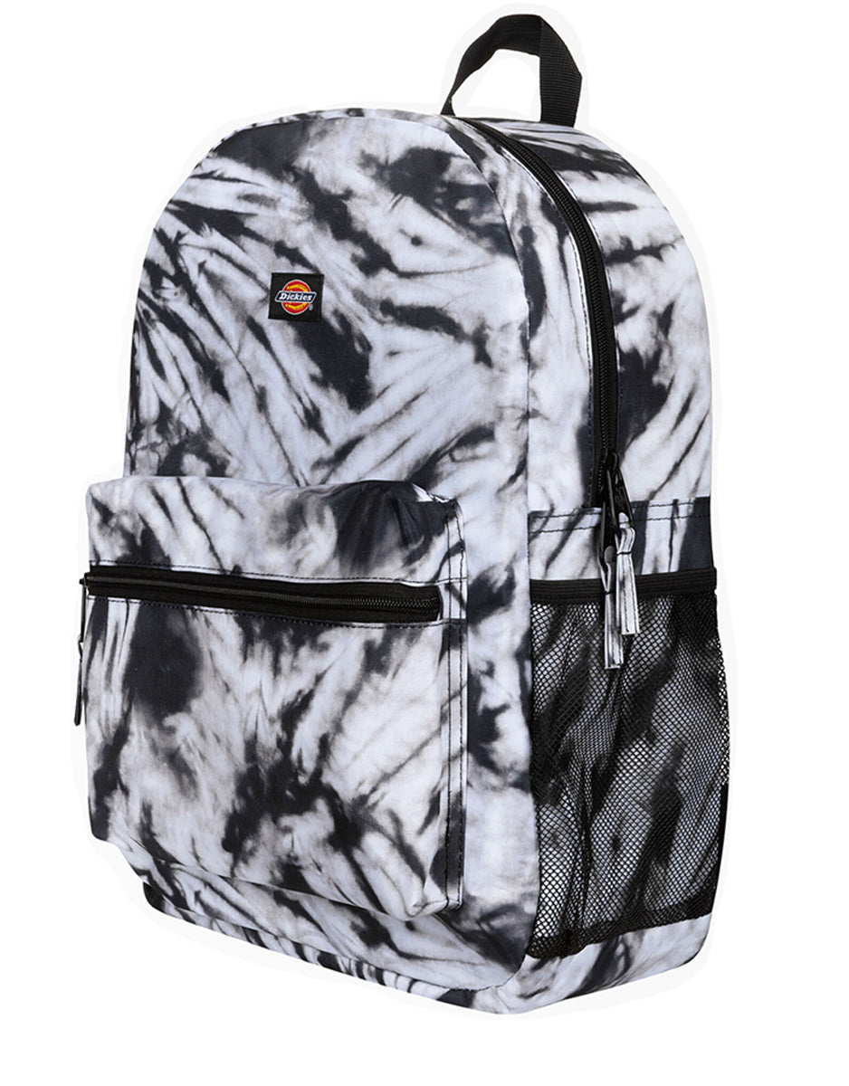 Black and white tie dye online backpack