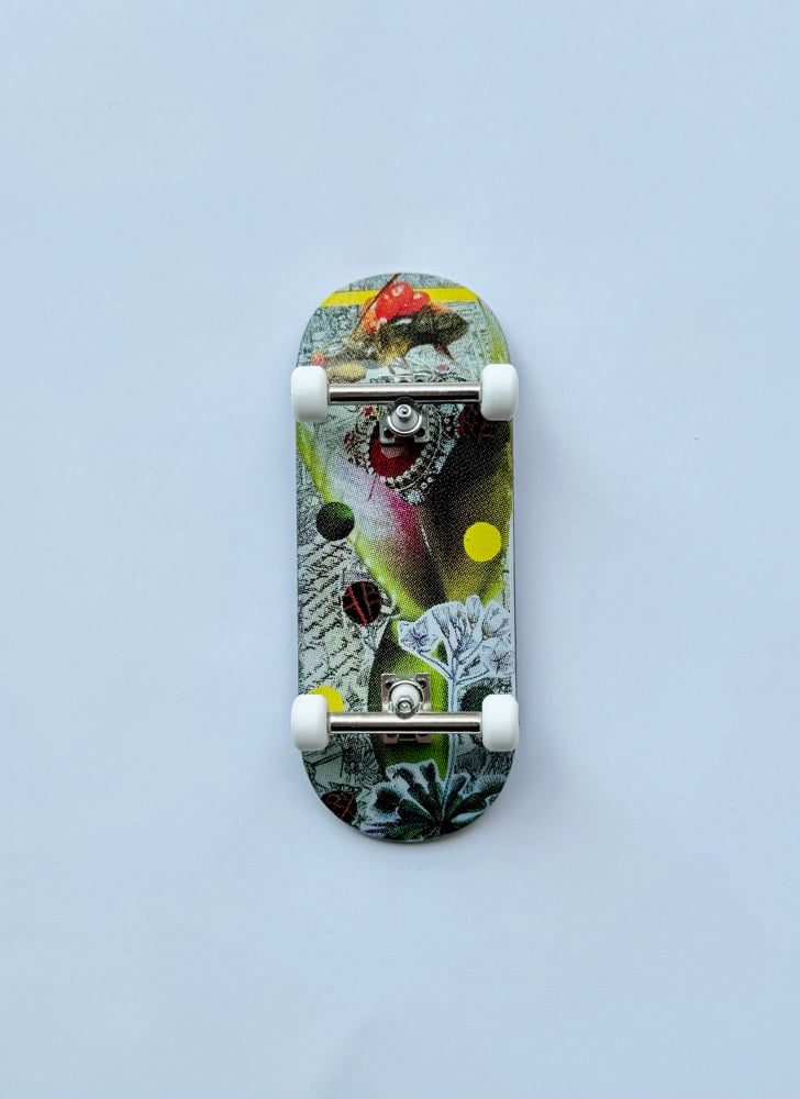 DK Fingerboard Complete w/Urethane Wheels - Venus Flytrap