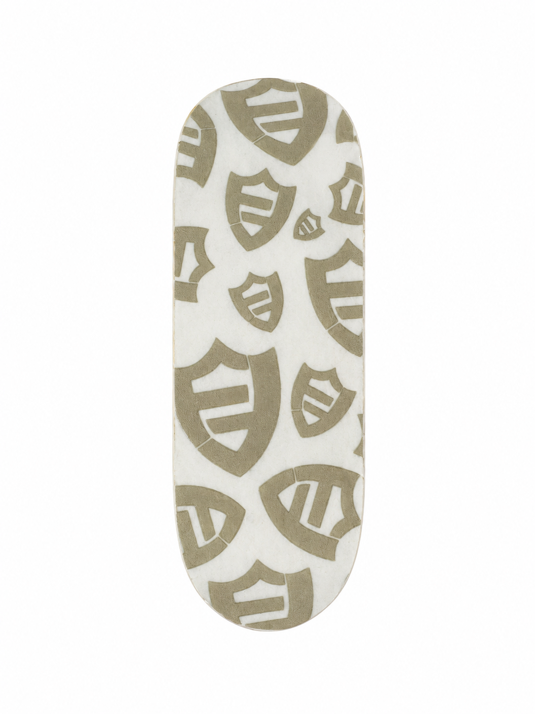 FlatFace G15 Fingerboard Deck - Glow FF Logos Tan Faceshaver