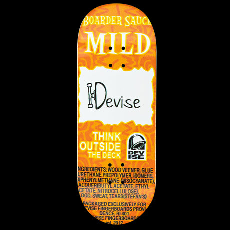 Devise Fingerboard Deck - Boarder Sauce