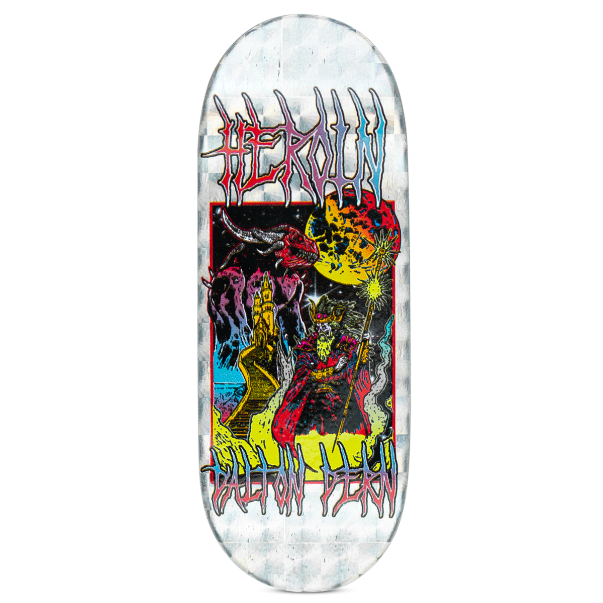 Maple Lab Fingerboard Deck - Dalton Dern Video City II Hellscape