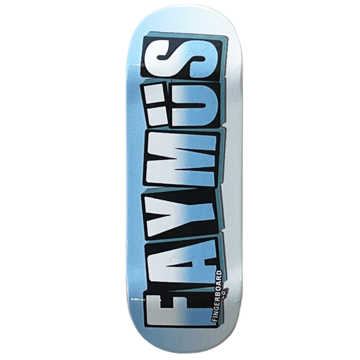 Faymus x DK Fingerboard Deck - Fayker Kool Blue