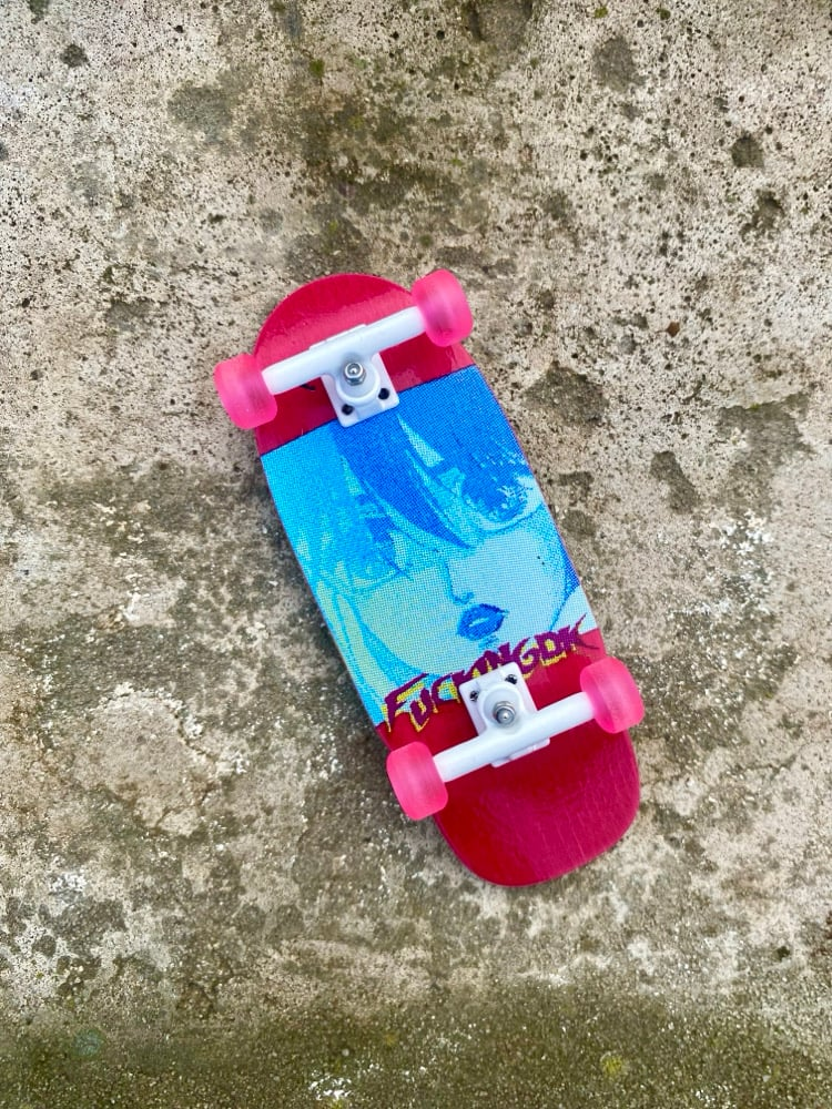 DK Fingerboard Fish Complete - F@ckingDK Blue