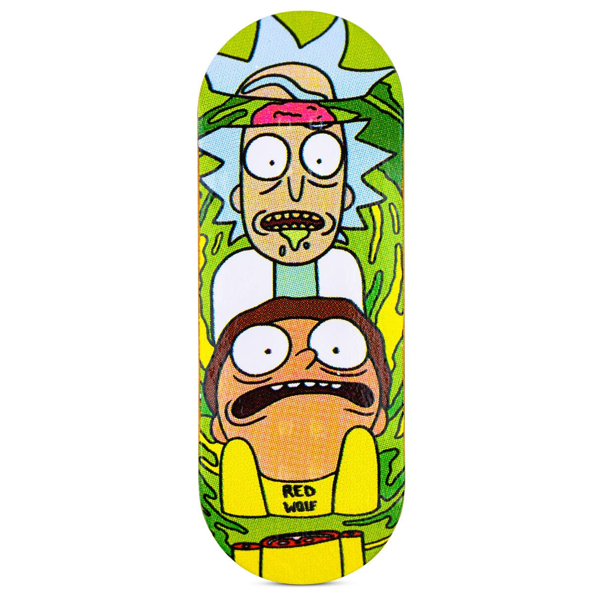 Red Wolf Fingerboard Deck - Interdimensional Adventurers