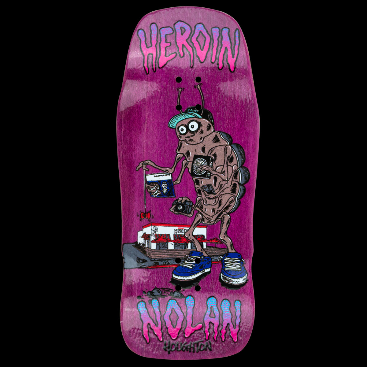 Maple Lab Fingerboard Deck - Nolan Bug