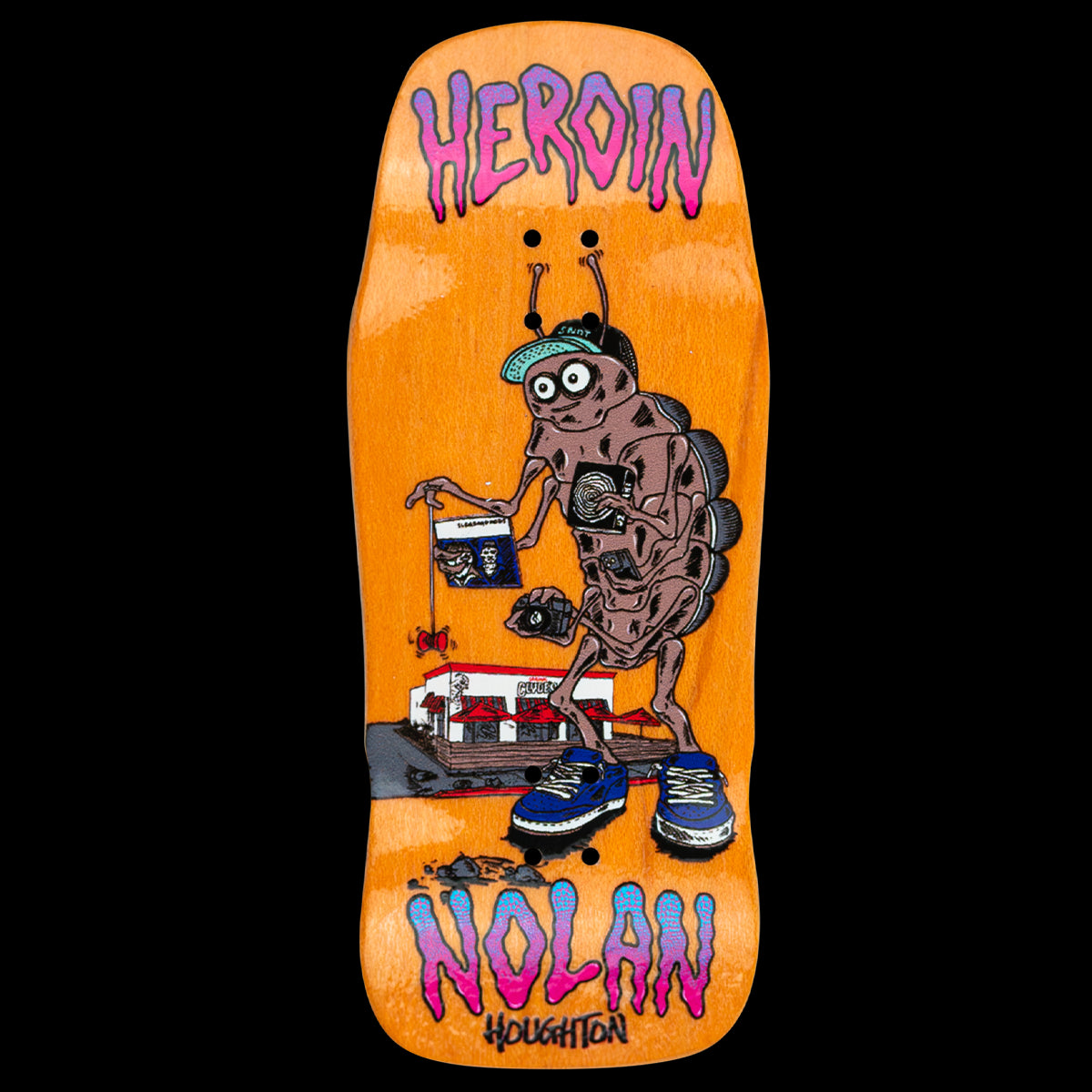 Maple Lab Fingerboard Deck - Nolan Bug