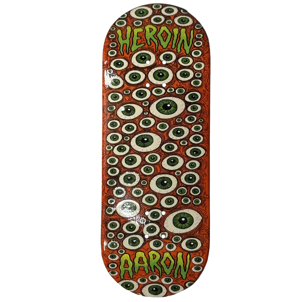 Maple Lab Fingerboard Deck - Aaron Wilson Eyes