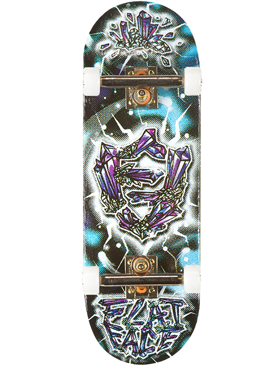 Berlinwood Fingerboard Complete - Flatface Crystal