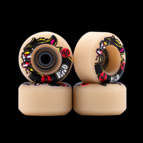 Piro Performance Graphic Fingerboard Wheels - Bakeneko