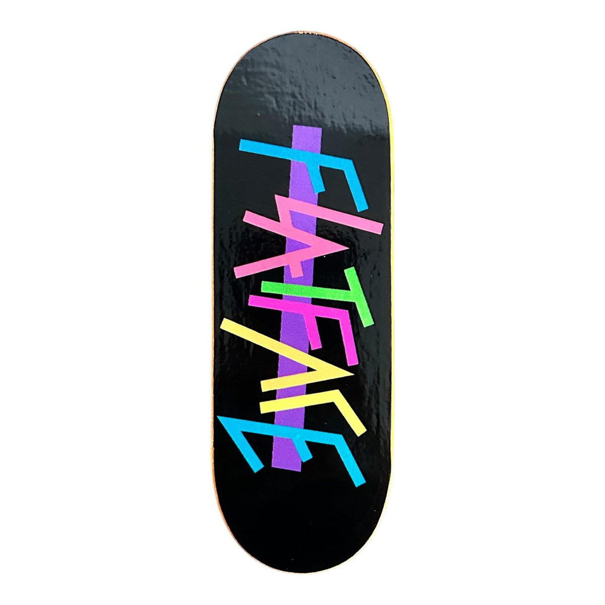 FlatFace Flatty Fingerboard Deck - Diner Black