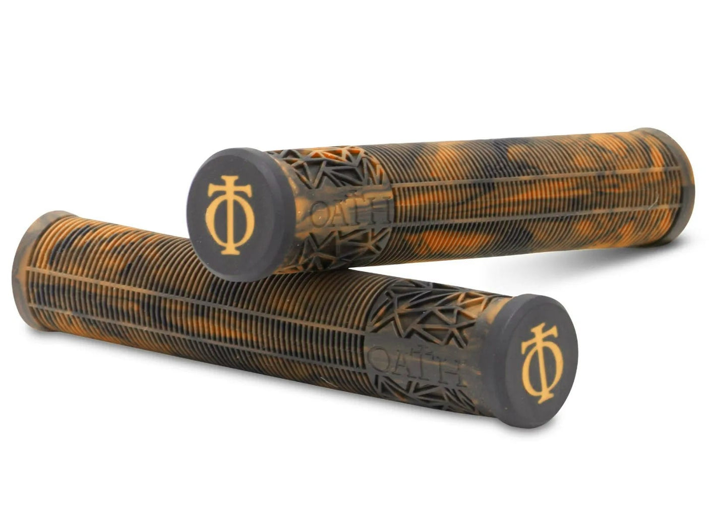 Color:Black and Orange Marble
