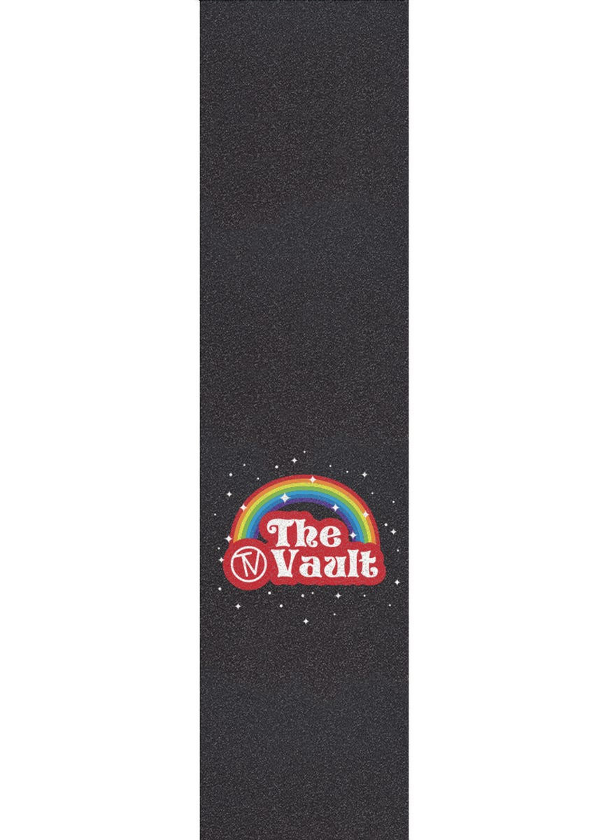 TV Rainbow Logo Grip Tape The Vault Pro Scooters
