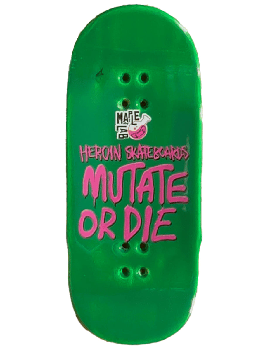 Maple Lab Fingerboard Deck - Swampy Mutate or Die