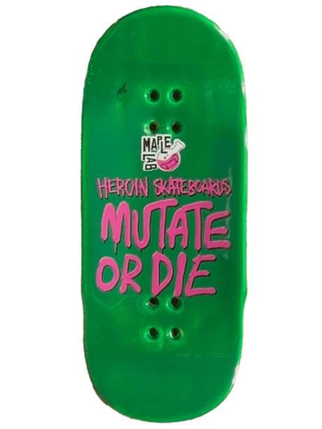 Maple Lab Fingerboard Deck - Swampy Mutate or Die