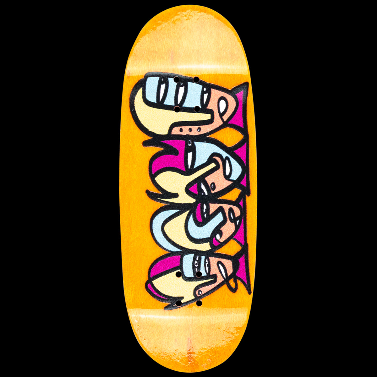 Variant Fingerboard Deck - Sonny Mountain Orange