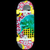 DK Fingerboard Complete w/Urethane Wheels - Racoon Flowers