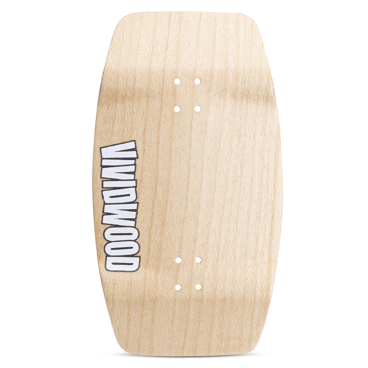 VividWood Fingerboard Pancake Deck - Less is More