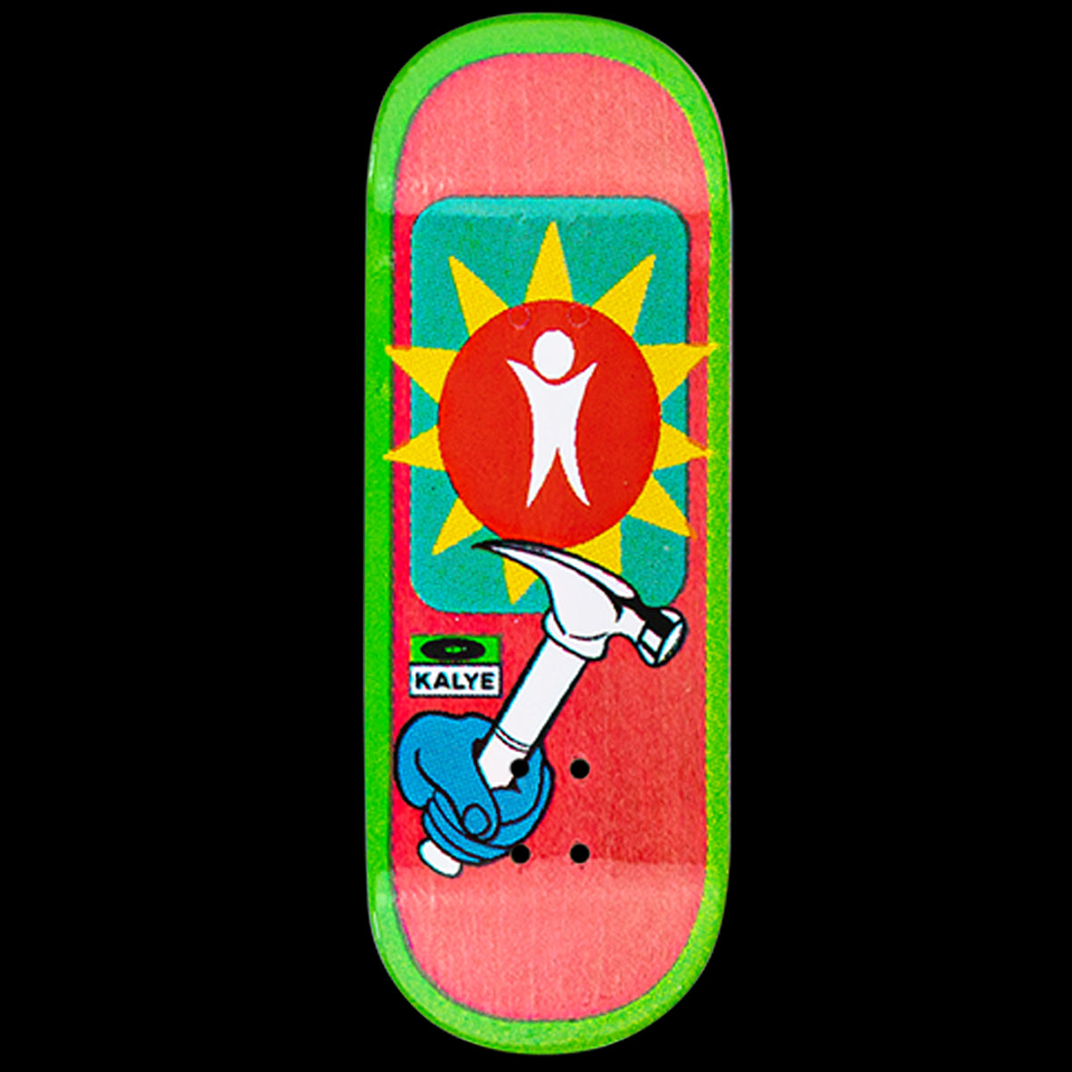 Kalye Fingerboard Deck - Energy