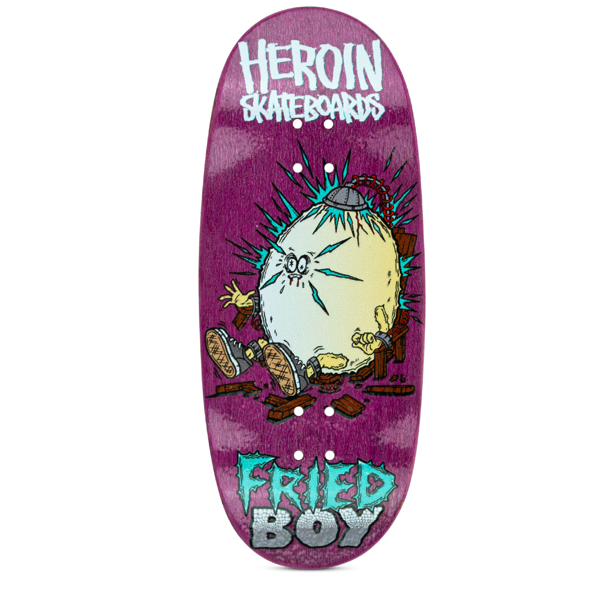 Maple Lab Fingerboard Deck - Fried Boy – The Vault Pro Scooters