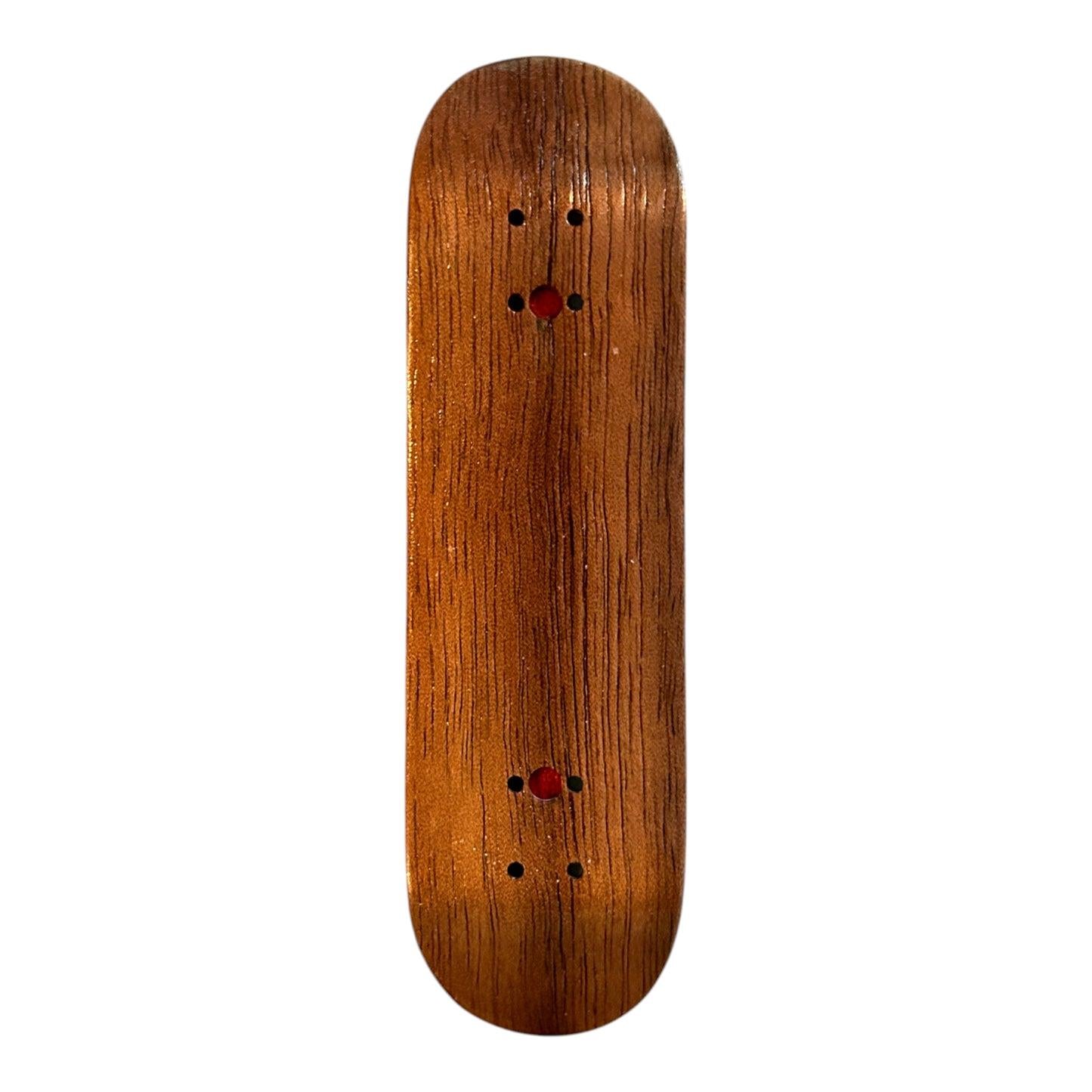 FlatFace G15.12 Fingerboard Deck - Walnut – The Vault Pro Scooters