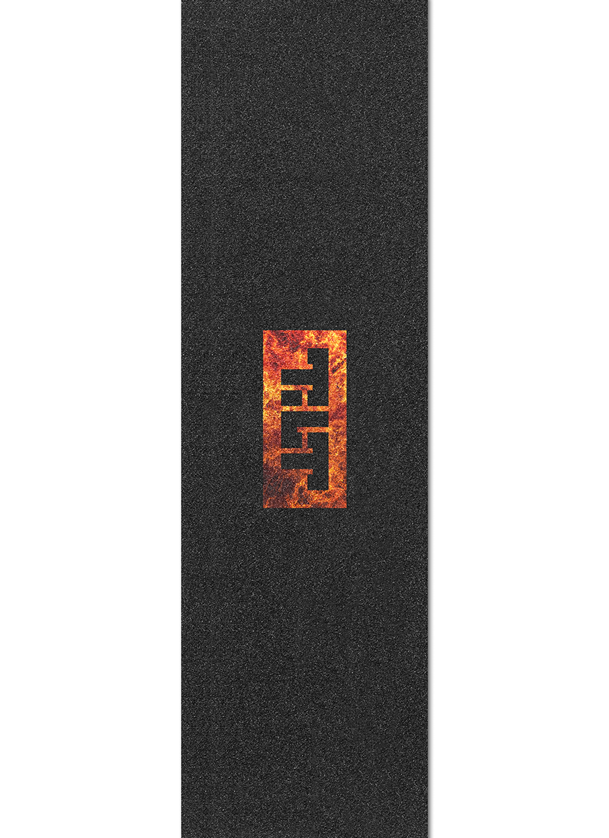 TiLT Inferno Block Logo Grip Tape