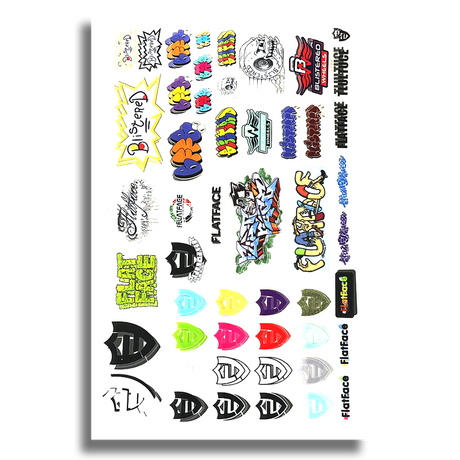 FlatFace Sticker Sheet