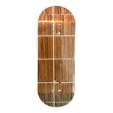 FlatFace Prototype Fingerboard Deck - Brown Squares Premium