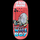 Chems x Heroin Skateboards Fingerboard Deck - Curb Killers Wide Boy