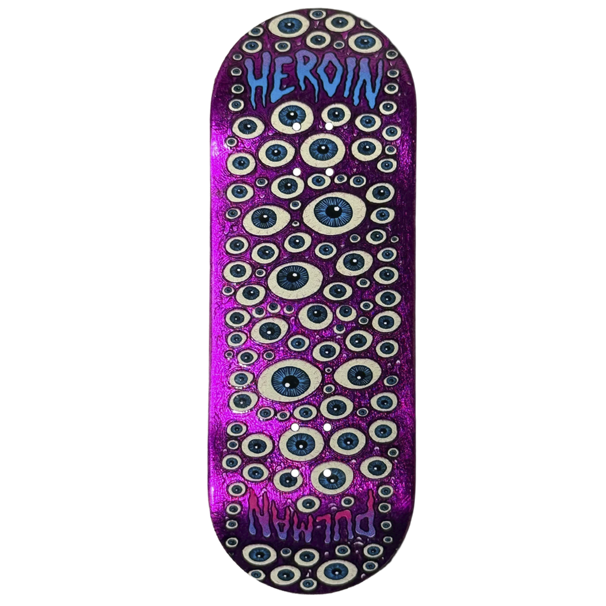 Maple Lab Fingerboard Deck - Chris Pulman Eyes Foil – The Vault