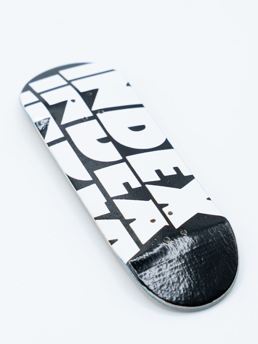 Index Fingerboard Deck - Stacked Logo