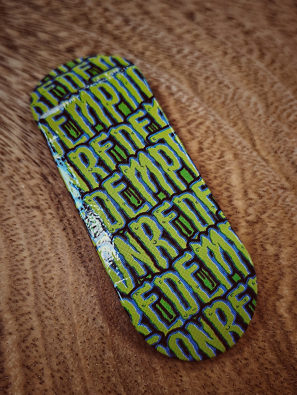 Redemption Pebblewood Fingerboard Deck - Pattern